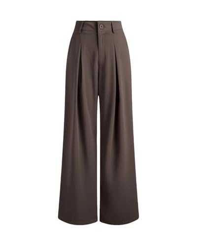 Image of Nermosa High-Waist Korean Trousers with Wide Baggy Fit | Trendy GenZ Streetwear Pants