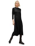 Street One Kleid mit leichtem Stehkragen, 3/4-Arm und Wandenlang