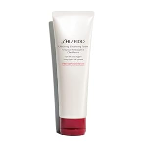 Shiseido Clarifying Cleansing Foam – 125 mL – Cleanses, Balances & Removes Impurities for Smoother, Radiant Complexion – For All Skin Types