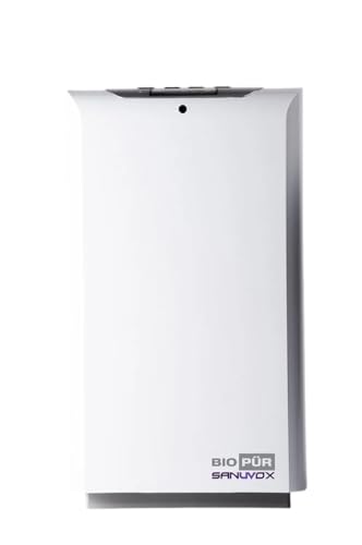Sanuvox Air Purifier - BioPur HEPA & UV Air Purifier – Advanced Air Cleaning System for Home & Office