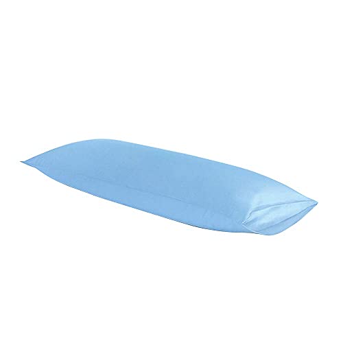 Image of NTBAY Body Microfiber Pillowcase, 1 Pack, 20 x 54, Sky Blue