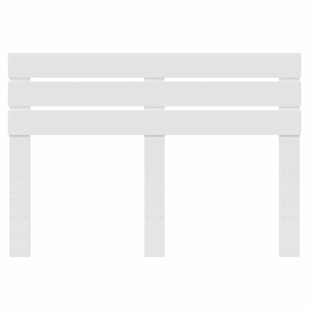 Tête de lit moderne blanche 160 cm, matériau en bois, design fin, durable, meuble de chambre à coucher, montage facile, 163 x 3 x 100 cm