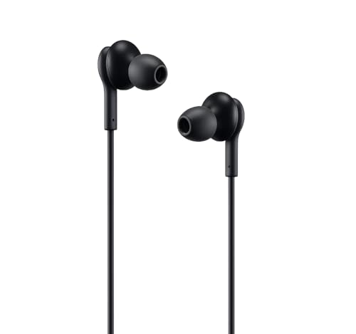 Image of Original EO-IC100 Type-C for Samsung Wired Earphone A55 A54 A53 Series Heavy Bass Boost, Noise-Cut Mic, Soft Ear Cushions, Rich Stereo Output (Black)