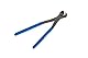 GEDORE Monierzange zum Schneiden/Quetschen, Drähte bis 1,6 mm, induktiv gehärtete Schneiden, Länge 280 mm, 8380-280 TL