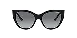 Sin Polarizar Vogue 0VO5339S Gafas, Black/Grey Shaded, 52/18/140 para Mujer