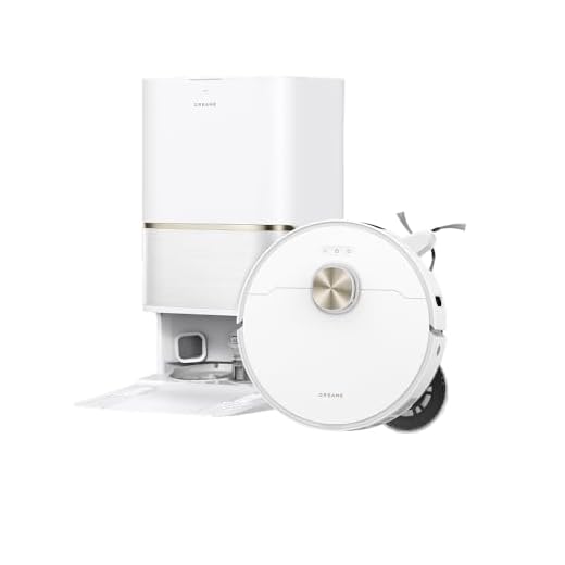 dreame L50 Ultra AE Saug- und Wischroboter Mit automatischer Entleerung und Wischmopp-Selbstreinigung bei 100 °C, 28.000 Pa Saugkraft, Hindernisvermeidung und 360°-Navigation