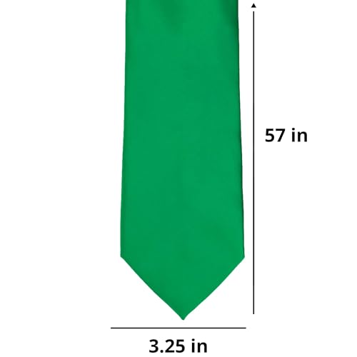 Image of tiemart Premium Solid Color Necktie