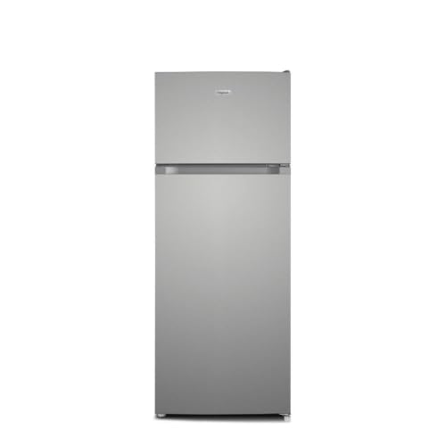 FrigeluX Réfrigérateur Double Porte Inox RDP216XE 211L