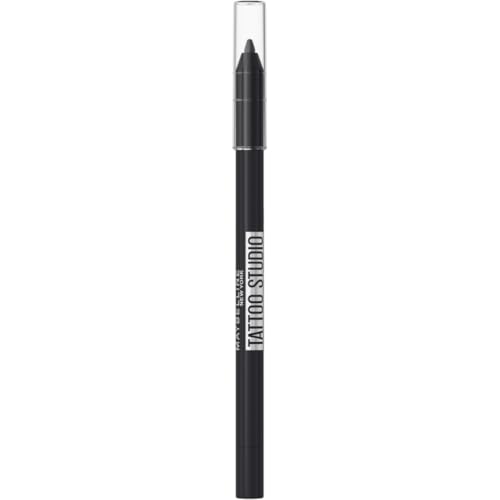 Maybelline New-York - Crayon Gel Yeux Effet Tatouage - Waterproof & Tenue 36h - Tattoo Liner - Teinte : Deep Onyx