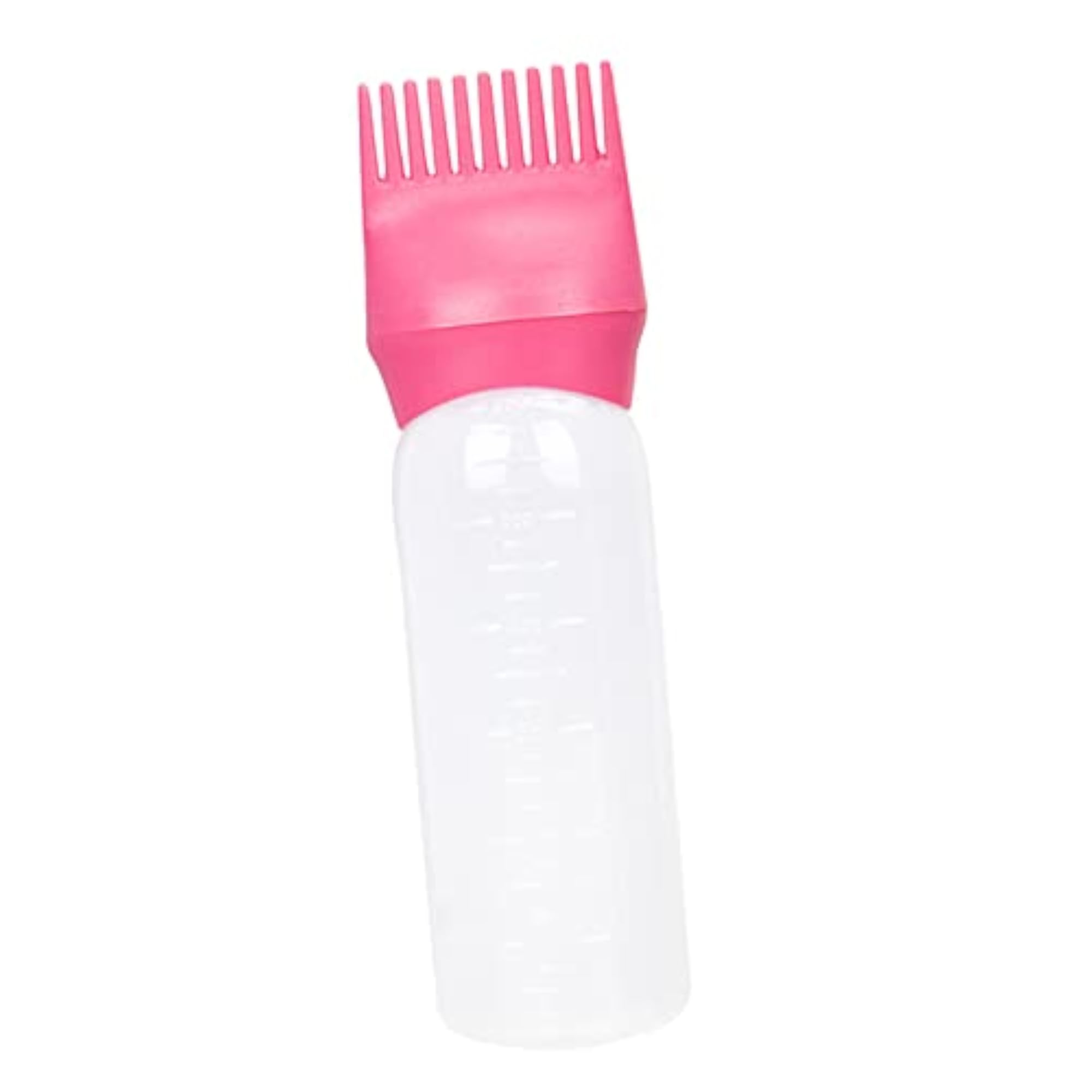 5pc 120ml Root Comb Applicator Bottle Set, Pink
