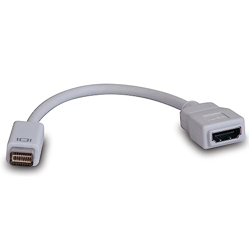 Tripp Lite Mini DVI to HDMI Cable Adapter, Video Converter for Macbooks and iMacs 1920x1200 (M/F)(P138-000-HDMI)
