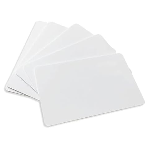 Aricean-125khz writable rewrite Blank White T5577 T5557 Plastic RFID Hotel Key Card (5 PCS) Cover
