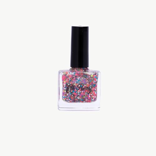 Oh Flossy Nail Polish, Coloured Confetti Glitter