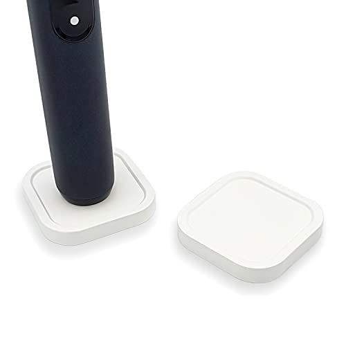 Qikfresh - 2 porte-brosses à dents électriques | Support de brosse à dents antibactérien et à séchage rapide pour la salle de bain | NOUVEAU (Blanc) Cover