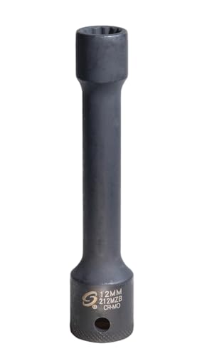 23513 - Driveshaft May Separate - 2023 International MV Trucks 4 Sunex Tools 212MZB, 1/2-Inch Drive 12mm Nissan Head Bolt Socket, 4.5 inches, Alloy Steel, Hand Tool