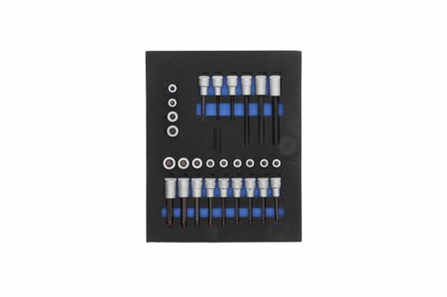 Juego de herramientas Gedore TS/190 en módulos de control miniatura 7