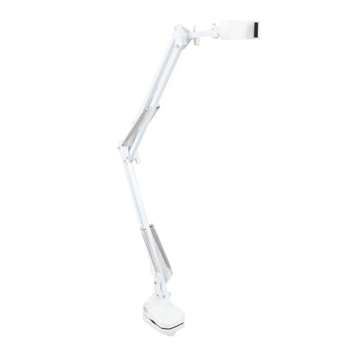 Collar Swan Mobile Flexible Long ARM Ottone per Smartphone Beauty Live Streaming Learning Online bianco