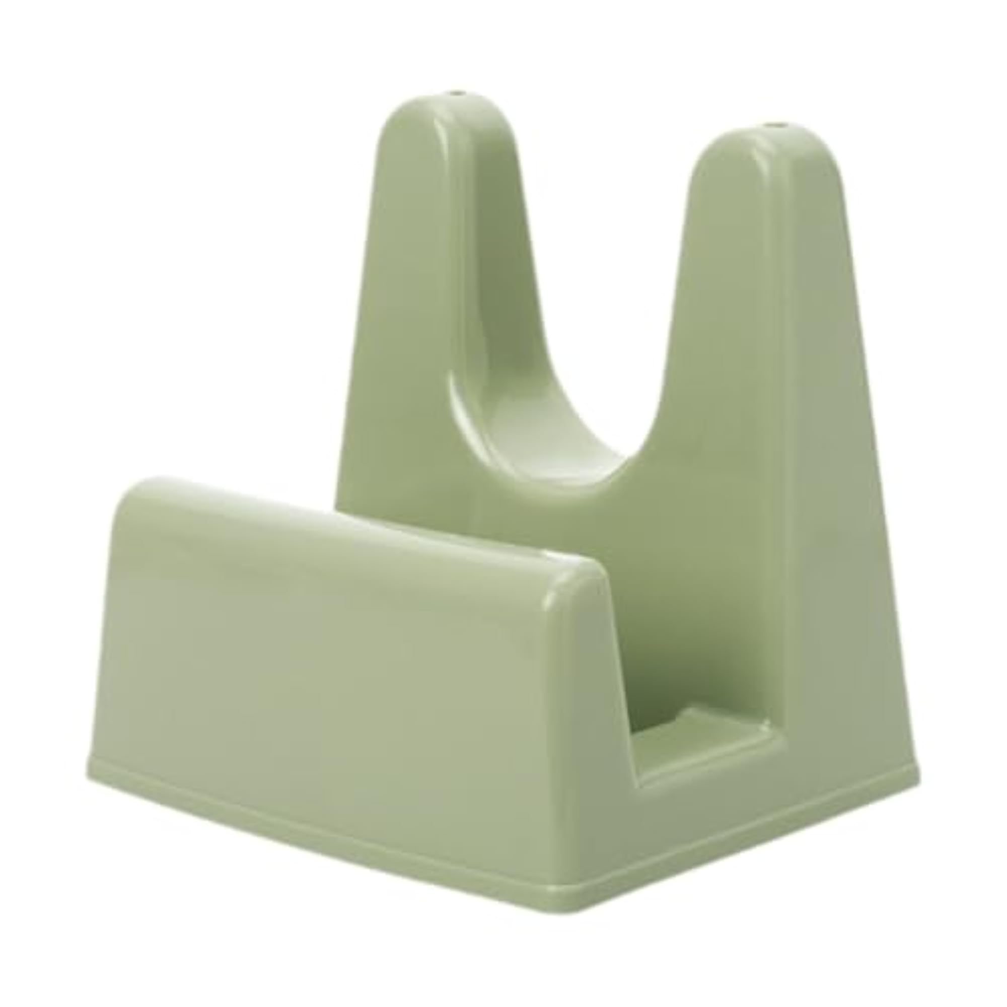 Pot Lid Holder Cutting Board Rack Spoon Rest, Green