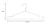 Amazon Basics Stainless Steel Clothes Hangers, 50-Pack, Silver