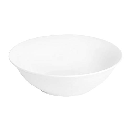 Argon Tableware 12x White Cereal Bowls 18cm (7") - Classic Breakfast, Soup, Ramen & Dessert Bowls - Durable Everyday Crockery for Home & Restaurants - Microwave & Dishwasher Safe - Image 5