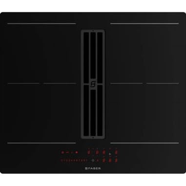 faber 5372700 - Placa de inducción (60 cm, 4 quemadores, 7400 W), color negro