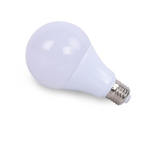 12V 24V 36V 48 voltios DC AC Bombilla LED E27 bombillas de lámpara 3W 5W 9W 12W 15W 24W 36W Bombilla lámparas Led 12-85V for Camping Solar (Color : Cold White, Size : 15W E27 12V-85V)