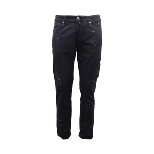 Pantalone uomo blu Briglia 8078ar en coton élégant pour homme