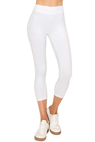 EttelLut-Cotton-Spandex-Basic-Leggings-Pants-Jersey-FullCapri-RegularPlus-Size