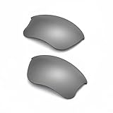 Walleva Replacement Lenses For Oakley Flak Jacket XLJ Sunglasses - Multiple Options Available (Titan