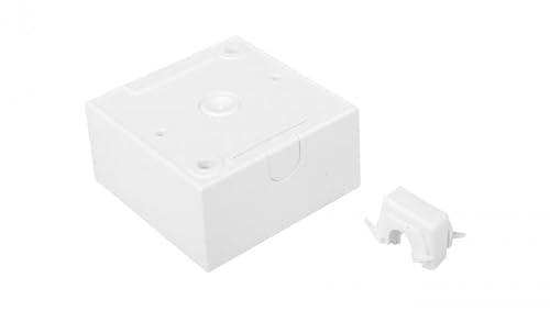 Berker/B.Quadrat Aufputzdose 1-fach schneeweiß 5310419909 Hager Polo 5907561851230, Weiß