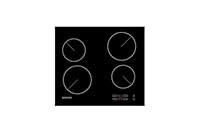 Samsung Ceramic Hob with 4 Cooking Zones, With Touch Control, Colour: Black, Material: Glass, C61R2AEE
