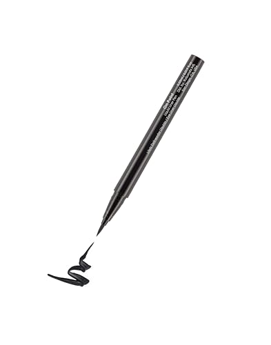 On Point Liquid Liner Pen by Bodyography – Black Matte Eyeliner with Quick-Dry Felt Tip | Long-Lasting, Smudge-Proof, Non-Toxic, Vegan Eye Makeup for Precision Lining and Graphic Looks