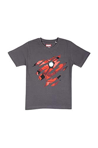 Image of Nap Chief Unisex Kid's Marvel Avengers T- Shirt for Kids | Regular Fit Cotton T Shirt for Boys & Girls Casual Wear