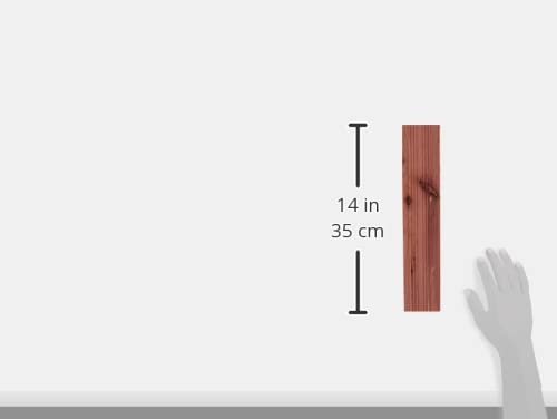 Household Essentials Cedarfresh 25003-1 Interlocking Cedar Wood Plank Drawer Liners | Set Of 5, Brown, 3.5 X 13.375X 0.375 Inches #TOP2