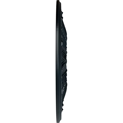 Image of Ekena Millwork CM22BONSF 22 5 /8 OD x 1 3 /4 P Bordeaux Ceiling Medallion (fits Canopies up to 3 1 /4), Night Shade