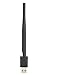 WiFi/WLAN günstig Kaufen-Drahtlose Netzwerkkarte, RTL8188 Tragbarer WiFi Empfänger, mit Externer 3,5dBi Smart Antenne, für Win 7 / Win8 / Win8.1 / WIN10 / Linux/Android.