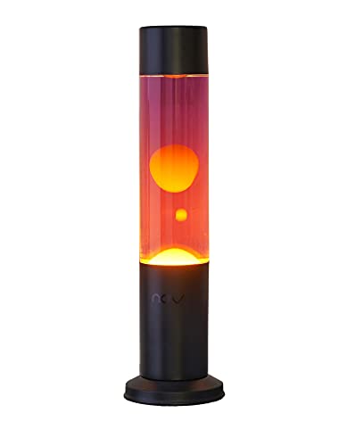 Nova Wax Lamp Purple Liquid Yellow Wax 15 Inch