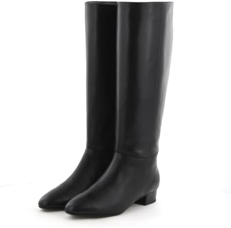 Amazon | HIMIKO/ヒミコ/ワイドシャフトロングブーツ/641416