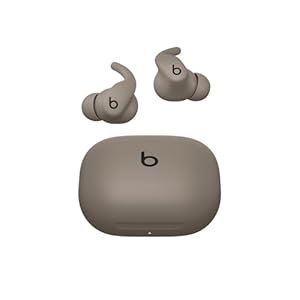 Beats Powerbeats Fit – Kabellose Workout In-Ear Kopfhörer mit Geräuschunterdrückung, IPX4, bis zu 30 Stunden Akkulaufzeit mit Ladecase, kompatibel mit Apple und Android – Gravelgrau