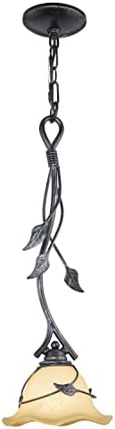 VAXCEL Vine Black Rustic Mini Pendant Ceiling Light