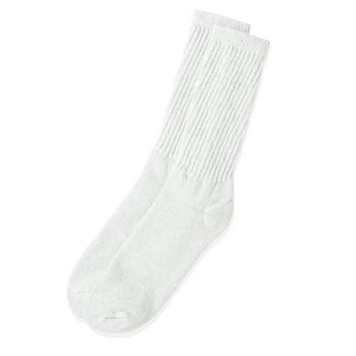 Railroad Sock 3 Pack White Work Crew With Welt Top - Main Image