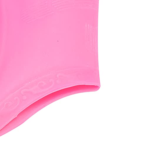 Yosoo Touca de natação de silicone, proteção de orelha, tridimensional, ergonômico, impermeável, par