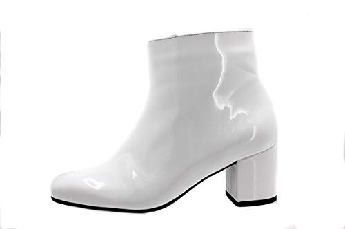 Botas blancas charol mujer 【√ Ver Aquí】 Botasdemujer.com.es