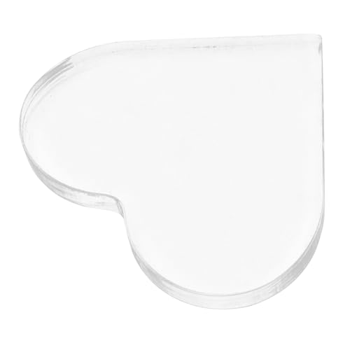 MAGICLULU Etiquetas con Forma De Conmemorativo Placa Grabada Transparente para Proyectos De Manualidades Letrero De Mesa Conmemorativo Adornos Conmemorativos De Boda Decoración