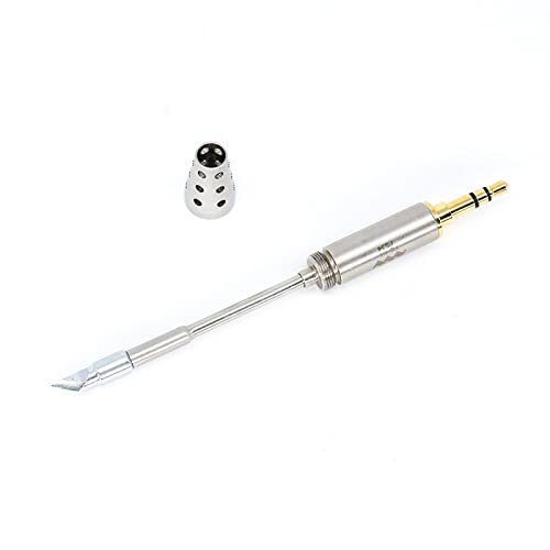 Image of Original Soldering Iron Tip Replacement for Miniware TS80 Mini Portable Outdoor Soldering Iron Kit (B02 /J02 /BC02 /K4 /D25 Tip) (K4)