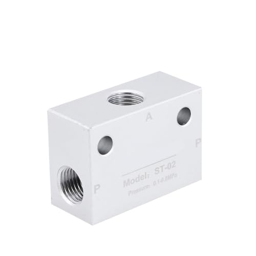 Vanne de navette ST-04 pneumatique avec vanne de commande à double pression ST