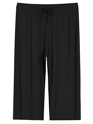 Image of Latuza Women's Plus Size Capri Pajama Pants Wide Leg