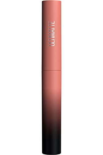 Maybelline New York Pintalabios mate, color intenso y cómodo de llevar, color Sensational Ultimate, color: nº 699 More Buff (beige), 1 barra de 2 g