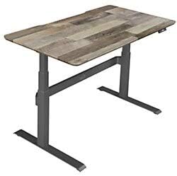 Vari Electric Standing Desk 60" x 30" (Reclaimed Wood 2019)