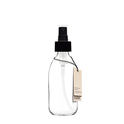 Kuishi Zerstäuber aus Klarglas [100 ml], Glaszerstäuber Parfümzerstäuber Sprühflasche ideal für Duft-, Schlaf- und Raumsprays (BPA frei) Cover
